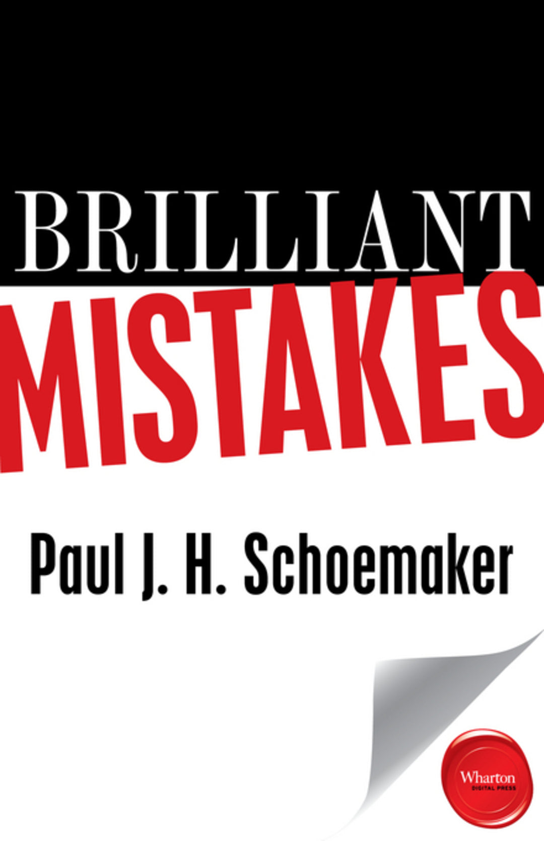 Cover image for Brilliant Mistakes ISBN 9781613630112